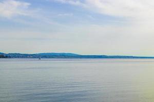 Bodenmeer of Bodensee, thurgau, zwitserland foto