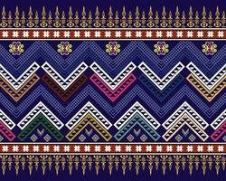 Thais en globaal kleding stof fusie, voortreffelijk patronen en cultureel tapijtwerk, Thais zijde erfenis, Thais en oude Aziatisch cultureel kleding stof patroon, Thais olifant foto