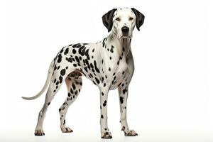 ai gegenereerd schattig dalmatiër clip art foto