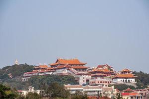 architectonisch complex van mazu-tempel op het eiland meizhou, china