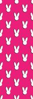 roze Pasen konijntjes patroon bladwijzer foto