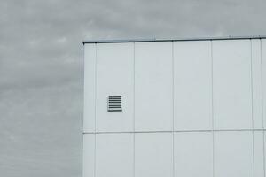 industrieel gebouw beton muur zonder venster foto