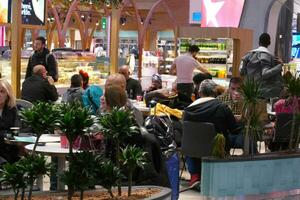 vertrek Oppervlakte in de nieuw Istanbul luchthaven foto