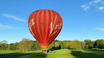 oswestry in de uk Aan 18 mei 2021. een visie van een ballon over naar nemen uit foto