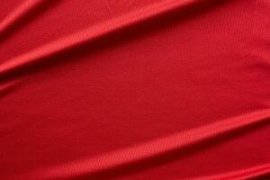 sport- kleding kleding stof Amerikaans voetbal Jersey structuur top visie rood kleur foto