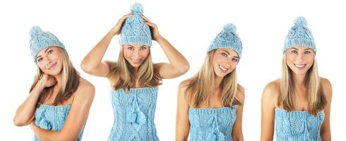 mooi winter kleding verzameling foto