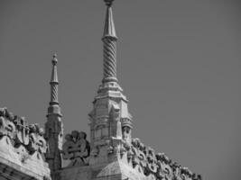 de stad van Lissabon in Portugal foto