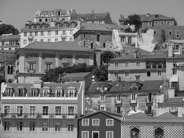 de stad van Lissabon in Portugal foto