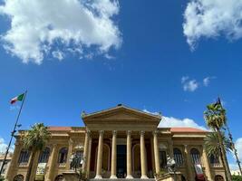 palermo op het eiland sicilia foto