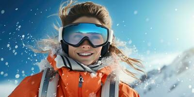 ai gegenereerd hoe naar verbeteren uw skiën vaardigheden snel en vol vertrouwen foto