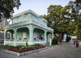 macau china, 2021 - Portugees koloniaal erfgoedmonument foto