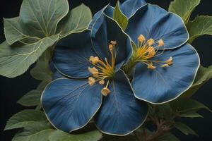 ai gegenereerd dichtbij omhoog van een bloeiend kleurrijk bloemen in lente. detailopname. ai generatief foto