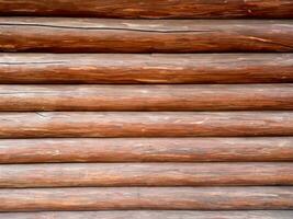 bruin hout log muur oppervlakte achtergrond beeld foto