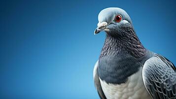 ai gegenereerd duif vogel detailopname natuur dieren in het wild foto