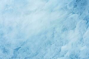 ai gegenereerd ijs structuur achtergrond met blauw kleur foto