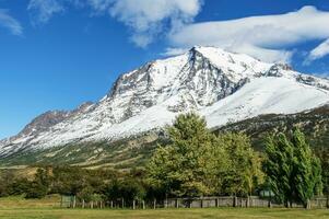 Torres del paine nationaal park, chileens Patagonië, Chili foto