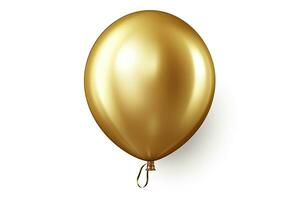 ai gegenereerd verjaardag ballon vliegend voor partij en feesten. ai gegenereerd foto