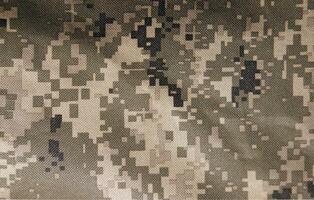 de universeel camouflage patroon, ook verwezen naar net zo leger gevecht uniform patroon of digitaal leger camouflage. foto