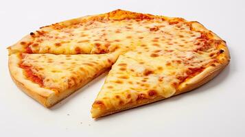 ai gegenereerd heerlijk en smakelijk pizza plak ai generatief foto
