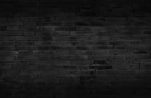 donker zwart grunge steen muur structuur achtergrond met oud vuil en wijnoogst stijl patroon. foto