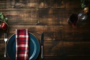 ai gegenereerd keuken specerijen zijn Aan de keuken tafel achtergrond professioneel reclame fotografie foto