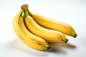 ai gegenereerd voorraad foto van banaan fruit in de keuken tafel professioneel reclame voedsel fotografie