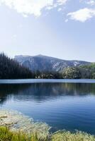 graniet meer Colorado wildernis tafereel foto