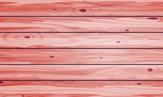 vector leeg rood houten plank achtergrond textuur. 3d renderen illustratie foto