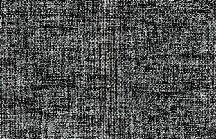 kleding stof textuur. verontrust structuur van het weven kleding stof. grunge achtergrond. abstract halftone illustratie. bedekking naar creëren interessant effect en diepte. zwart geïsoleerd Aan wit. foto