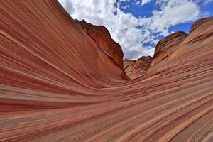 de golf navajo zandformatie in arizona usa foto