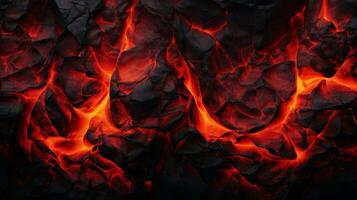 ai gegenereerd lava texturen achtergrond foto