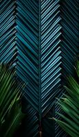 ai gegenereerd 4k kleurrijk blad amoled behang voor mobiel foto