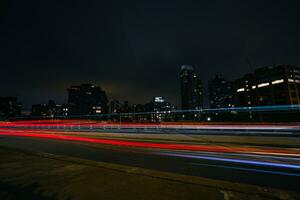 Aan de Brooklyn brug foto