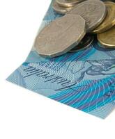 Australisch geld detailopname foto