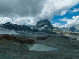 gletsjer - Zermatt, Zwitserland foto