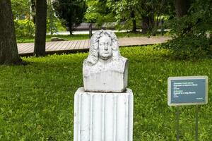 Moskou, Rusland - 17.07.2023 - beeldhouwwerk Bij muzeon park. stad foto