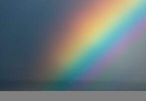 regenboog in de lucht foto