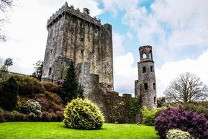 Iers kasteel van flauw , beroemd voor de steen van welsprekendheid. Ierland foto