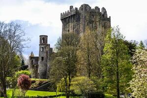 Iers kasteel van flauw , beroemd voor de steen van welsprekendheid. Ierland foto