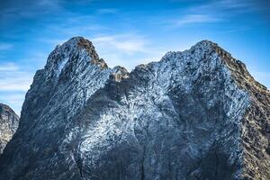 berg landschap in tatra berg nationaal park,zakopane,polen. foto