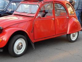 retro auto-onderdelen en carrosserie-elementen foto