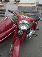 retro motorfiets en fiets antieke onderdelen en elementen