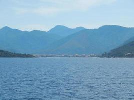 mediterrane egeïsche zee de kalkoen, marmaris foto