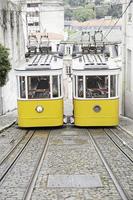 oude lissabon tram foto