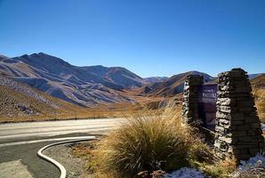 Waitaki District Road, Lindis Pass foto