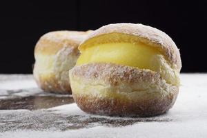 berlim ballen als sonhor brazilië op houten tafel foto