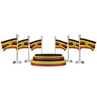 Oeganda nationale feestdag concept foto