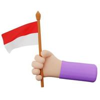 Indonesië nationale dag concept foto