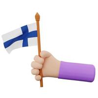 finland nationale feestdag concept