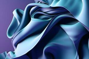ai gegenereerd glad elegant paars Purper satijn zijde luxe kleding kleding stof textuur, abstract achtergrond ontwerp foto